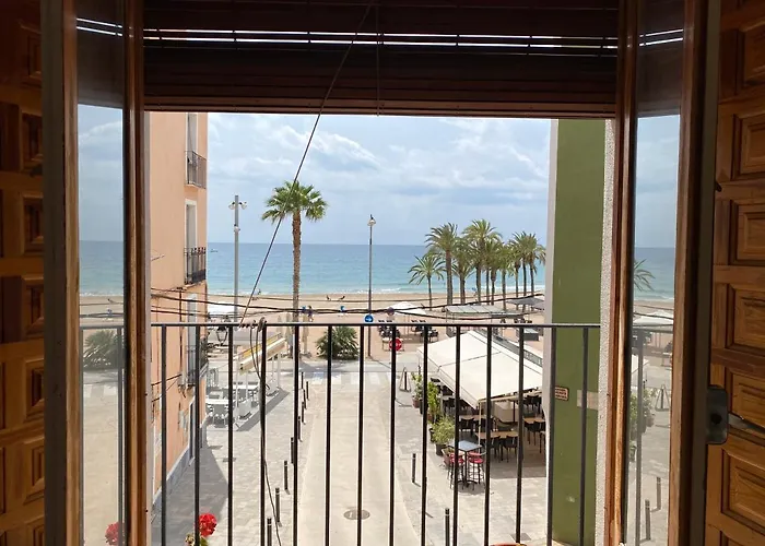Apartamento In Front Of The Beach Primera Linea De Playa